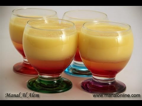 عصير الأناناس مع البرتقال وشراب الورد-مطبخ منال العالم