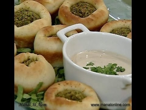 فطاير الفلافل - مطبخ منال العالم