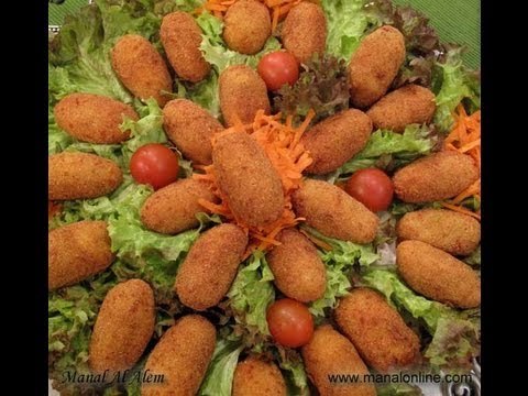 كبة التوست بالدجاج - مطبخ منال العالم