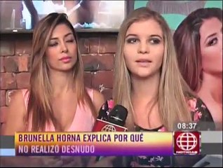 Brunella Horna sobre sexy sesión de fotos: "Me costó hacerla"