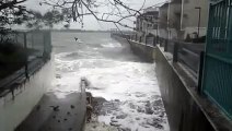 Hurricane sandy storm in usa america