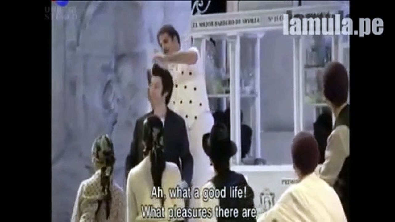 Presentación de Juan Diego Florez y el barbero de sevilla - La Mula