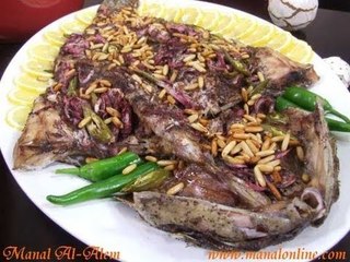 سمك بالسماق - منال العالم