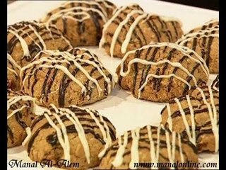 بسكويت الشوفان بالقرفة - منال العالم