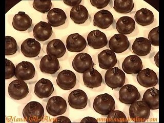 غريبة القهوة بالشوكولاتة - منال العالم