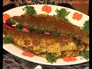 سمك بالكركم - منال العالم