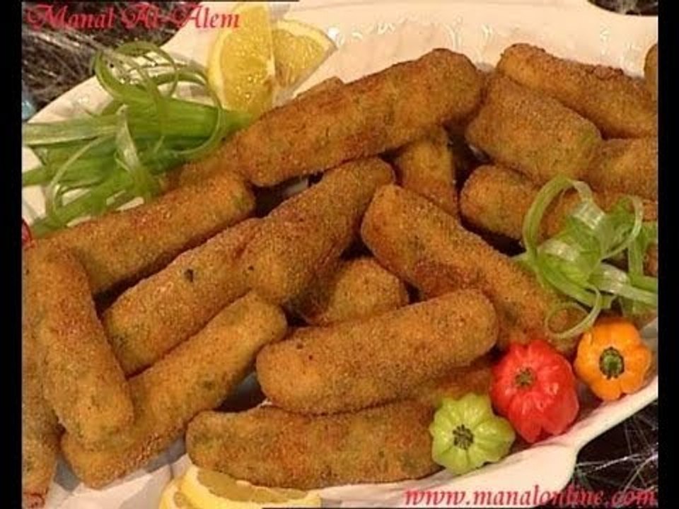 أصابع السمك المقلي - منال العالم