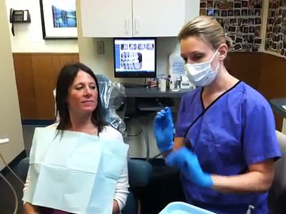 Tiffany at the dentist