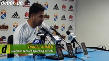 Sporting Cristal: Daniel Ahmed y la razón por la que Lobatón estará ante San Martín