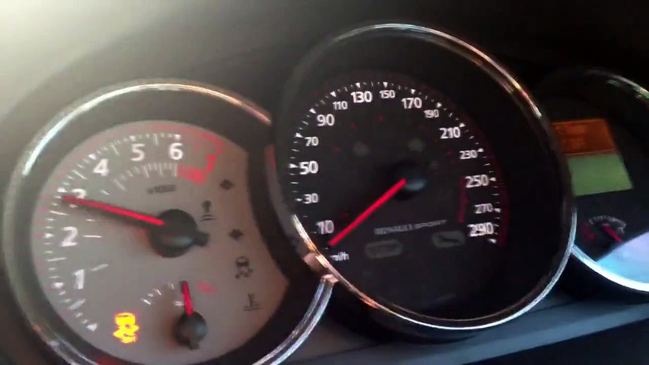 Renault Megane RS 265 0-100 100-200