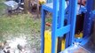 Home made electrical hydraulic wood splitter 12 tons / Houtklover