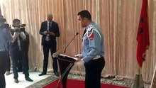 تلاوة رائعة خلال حفل لرجال الأمن