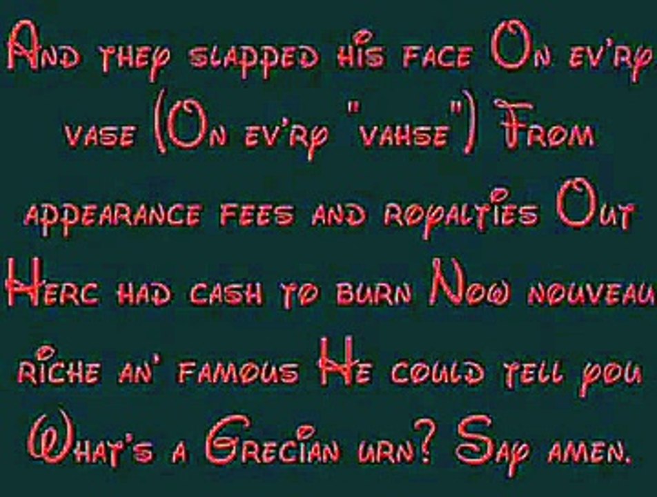 Zero To Hero Hercules Lyrics video Dailymotion