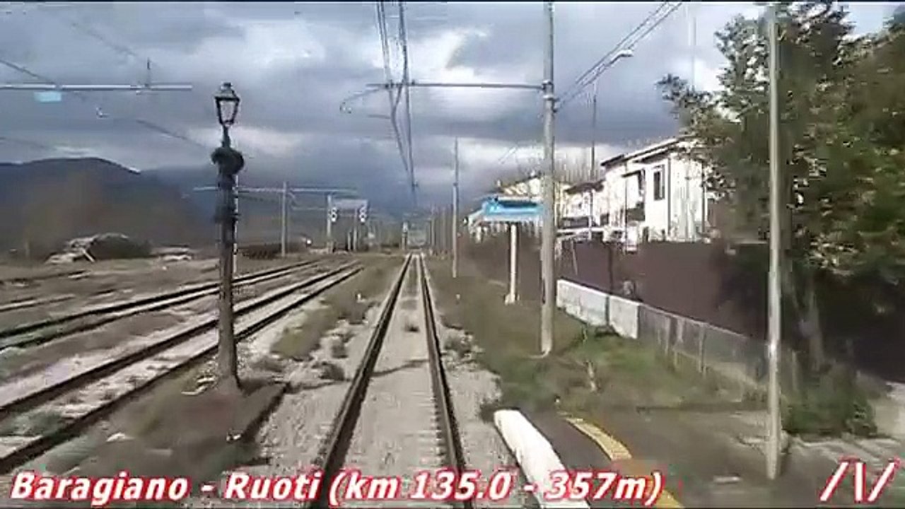 Linea Potenza - Salerno 2° Tratto (dalla cabina)