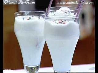 مشروب الآيس كريم - منال العالم