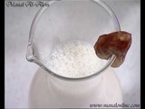 مشروب التمر مع الحليب - منال العالم