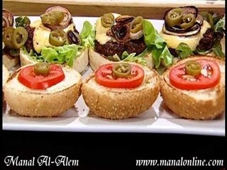 برجر لحم كلاسيك - منال العالم