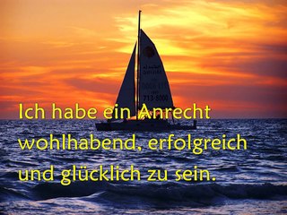 Erfolg Wohlstand Geld Affirmation