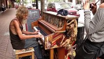 Homeless Man Plays Piano Beautifully (Sarasota, FL) (ORIGINAL)