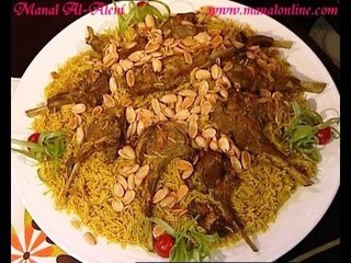 كبسة ريش الغنم - منال العالم