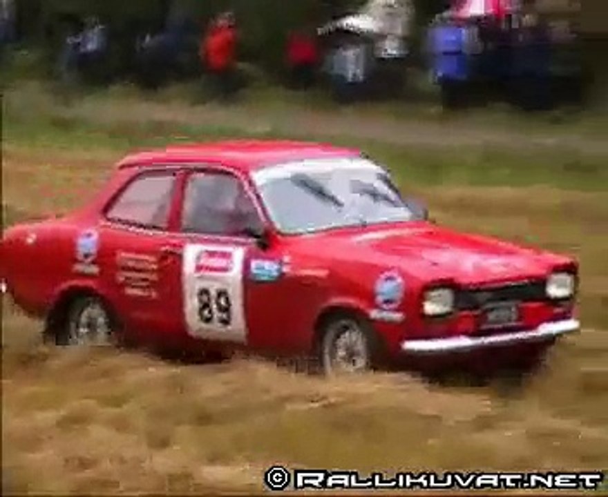 Rally crashes