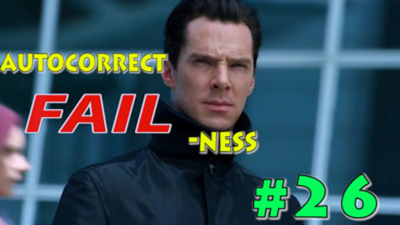 The Benedict Cumberbatch Edition - AUTOCORRECT FAIL-ness