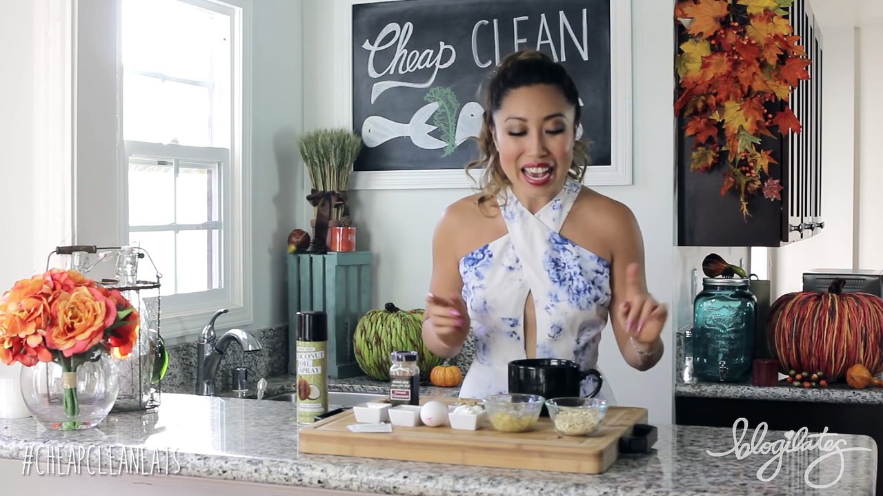 Banana Nut Mug Cake _ CHEAP CLEAN EATS