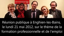 Emmanuel Maurel - La formation professionnelle et l'emploi (Réunion Publique du 21/05/2012)