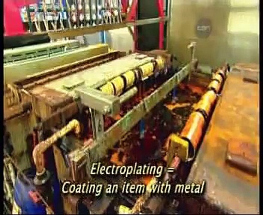 Electroplating - How it's done.