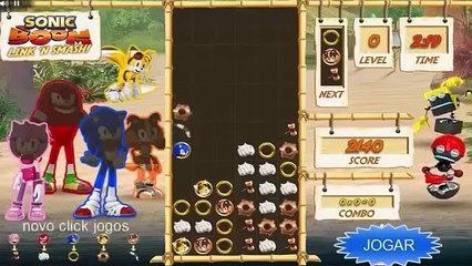 Sonic Boom - Jogos do cartoon network | Novo Click Jogos