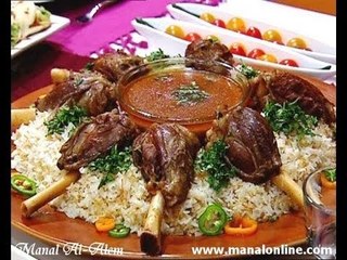 موزات مع صلصة المشروم - منال العالم