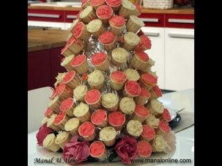 كب كيك الفانيليا - منال العالم