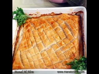 طاجن السمك بالفطيرة - منال العالم