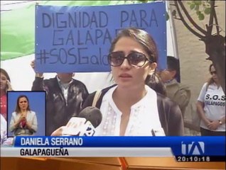 Скачать видео: Habitantes de Galápagos piden la intervención de la Unesco