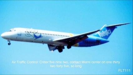 ValuJet Flight 592 - ATC Recordings [IN-FLIGHT FIRE]