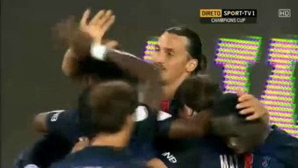 Zlatan Ibrahimovic Fantastic GOAL Paris SG 3-1 Fiorentina 2015 HD