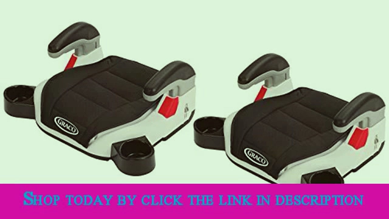 2 Graco TurboBooster Backless Car Seats Marshmallow