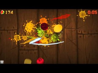 Fruit Ninja HD Первый взгляд