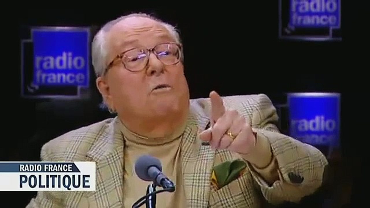 Jean-Marie Le Pen invité de Radio France Politique !