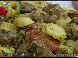 الأرز البسمتي واللحم - منال العالم