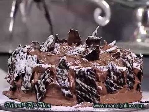 تورتة شوكولاتة بالقهوة - منال العالم