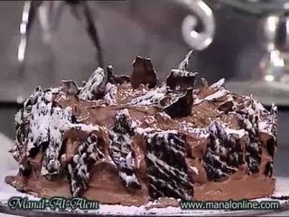 تورتة شوكولاتة بالقهوة - منال العالم