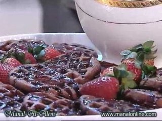 وافل بالشوكولاتة - منال العالم
