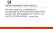 Health benefits of cherry fruit | FRUITS BENEFITS | HEALTH TIPS