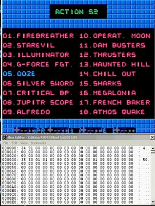 Action 52 - Unused Level In Ooze (Level 8)