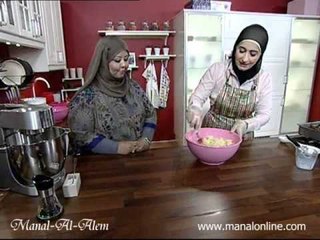 فخد الخروف بالبطاطس2 - منال العالم