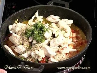 كورما الدجاج والخضروات2 - منال العالم