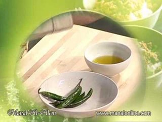 فكرة التخلص من رائحة الفلفل في اليد - منال العالم