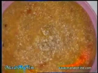 شوربة الجريش باللحم - منال العالم