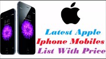 Apple Iphone Mobiles List With Price In India